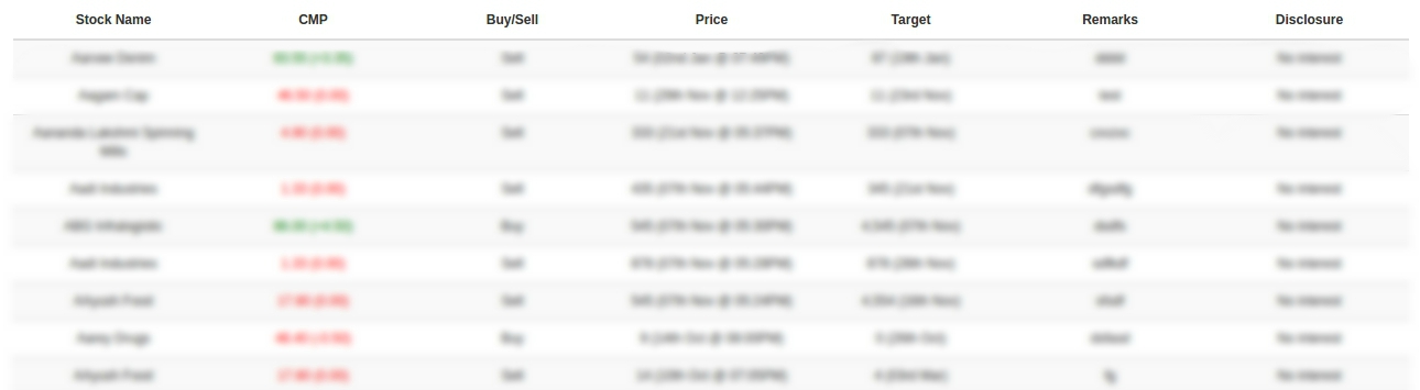 Quicky Stocks preview